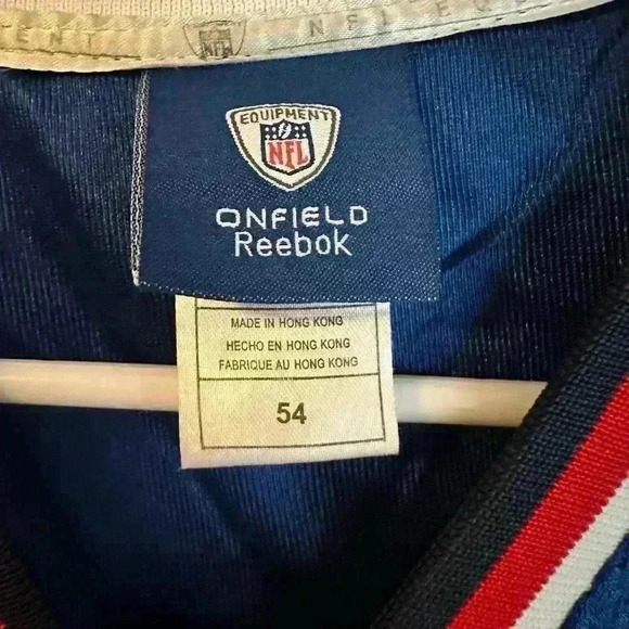 Buffalo Bills NFL Football Reebok Jersey Size 54 Number 14 Pegula - Picture 5 of 13